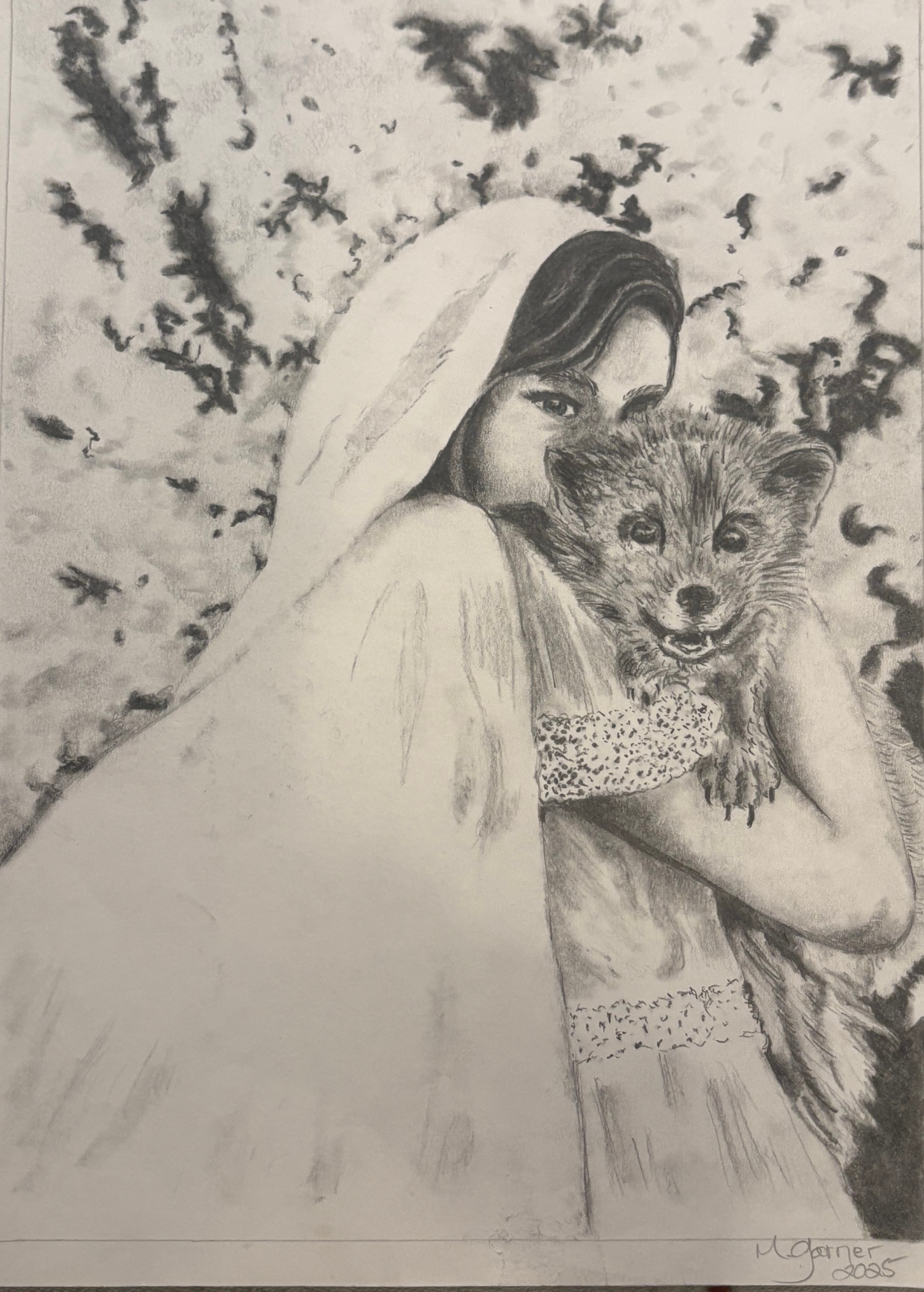 Woman with Fox